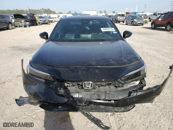 2025 Honda Civic Sedan Hybrid Sport with VIN 2HGFE4F88SH322529, listed as a Copart auction lot 49865135 with 11,007 mi miles and Salvage Title. Bid and sale history available at carsss.com. Image 5.