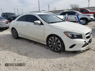 2017 Mercedes-Benz CLA 250 with VIN WDDSJ4EB0HN411183, listed as a Copart auction lot 42693994 with 53,606 mi miles and . Bid and sale history available at DreamBid. Image 4.