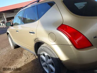 2004 Nissan Murano SL with VIN JN8AZ08T34W212858, listed as a IAAI auction lot 41779057 with 152,506 mi miles. Bid and sale history available at carsss.com. Image 6.
