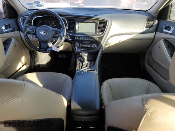 2016 Kia Optima Hybrid EX with VIN KNAGN4ADXG5091913, listed as a Copart auction lot 41964205 with 160,897 mi miles and Salvage Title. Bid and sale history available at carsss.com. Image 8.