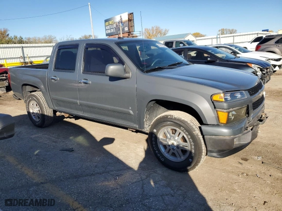 2009 Chevrolet Colorado LT w/1LT with VIN 1GCDT13E998155859, listed as a Copart auction lot 80976224 with 93,107 mi miles and Salvage Title. Bid and sale history available at carsss.com. Image 4.