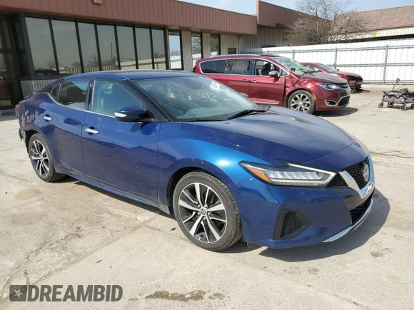 2023 Nissan Maxima SV with VIN 1N4AA6CV3PC508599, listed as a Copart auction lot 49536055 with 39,898 mi miles and Salvage title. Bid and sale history available at DreamBid. Image 4.