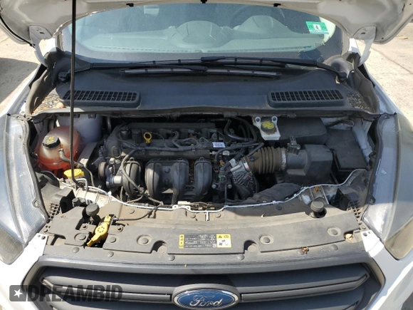 2018 Ford Escape S with VIN 1FMCU0F76JUD06292, listed as a Copart auction lot 56584245 with 136,973 mi miles and Salvage title. Bid and sale history available at DreamBid. Image 12.