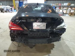 2019 Mercedes-Benz CLA 250 with VIN WDDSJ4EBXKN717458, listed as a Copart auction lot 46253095 with 127,889 mi miles and Clean title. Bid and sale history available at DreamBid. Image 6.