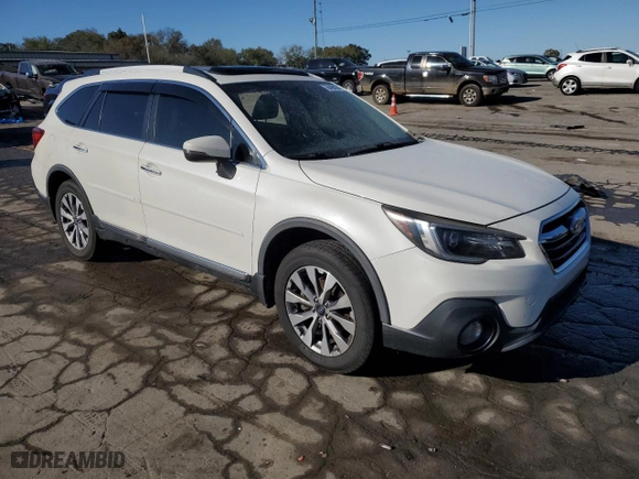 2018 Subaru Outback Touring with VIN 4S4BSETC4J3271399, listed as a Copart auction lot 76498434 with 129,889 mi miles and Salvage Title. Bid and sale history available at carsss.com. Image 4.