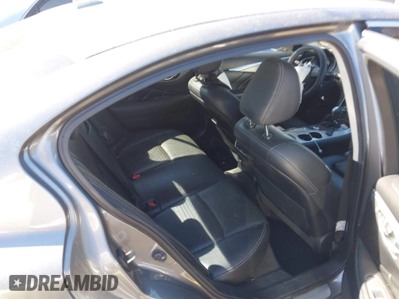 2015 Infiniti Q50 Premium with VIN JN1BV7AP0FM345726, listed as a IAAI auction lot 41860740 with 1 mi miles. Bid and sale history available at carsss.com. Image 8.
