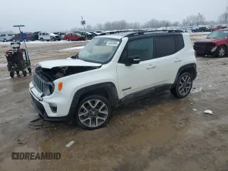 2022 Jeep Renegade Limited z VIN ZACNJDD15NPN48278, wystawiony jako Copart lot #86554894 z przebiegiem 24 133 mil mil oraz Nie do naprawy • Non repairable. Historia ofert i sprzedaży dostępna na DreamBid. Obrazek 1.