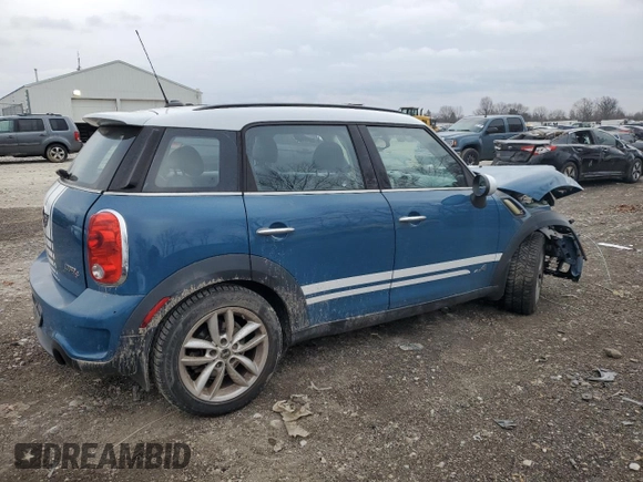 2011 MINI Countryman S with VIN WMWZC5C57BWM10732, listed as a Copart auction lot 83070254 with 117,330 mi miles and Clean Title. Bid and sale history available at DreamBid. Image 3.
