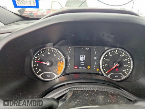 2018 Jeep Renegade Latitude with VIN ZACCJABB5JPG99197, listed as a Copart auction lot 61562795 with 134,152 mi miles and Salvage title. Bid and sale history available at DreamBid. Image 9.