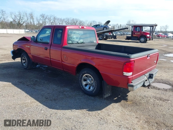 2000 Ford Ranger XL with VIN 1FTYR14V3YTA72602, listed as a IAAI auction lot 41984388 with 125,256 mi miles. Bid and sale history available at carsss.com. Image 3.