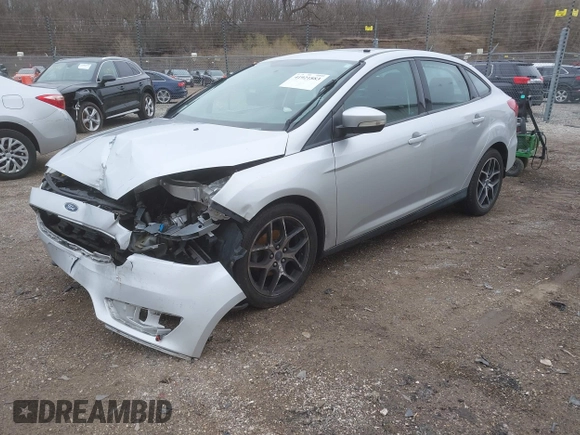 2017 Ford Focus SEL with VIN 1FADP3H20HL209209, listed as a IAAI auction lot 41921883 with 155,611 mi miles. Bid and sale history available at carsss.com. Image 17.