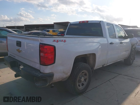 2017 Chevrolet Silverado 1500 Work Truck with VIN 1GCVKNEC6HZ335156, listed as a IAAI auction lot 41169972 with 197,944 mi miles. Bid and sale history available at carsss.com. Image 4.