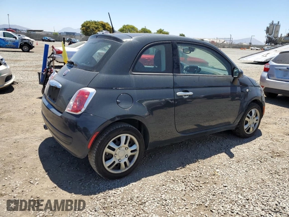 2016 FIAT 500 Pop with VIN 3C3CFFAR0GT144855, listed as a Copart auction lot 62751895 with 114,982 mi miles and Clean title. Bid and sale history available at DreamBid. Image 3.