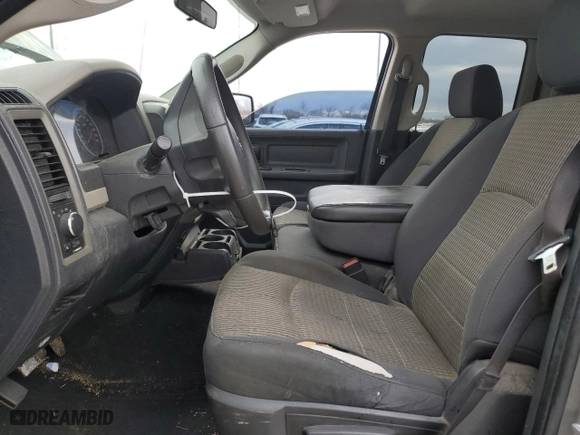 2009 Dodge Ram 1500 ST with VIN 1D3HB18K49S793305, listed as a Copart auction lot 86796924 with 156,996 mi miles and Salvage Title. Bid and sale history available at carsss.com. Image 7.