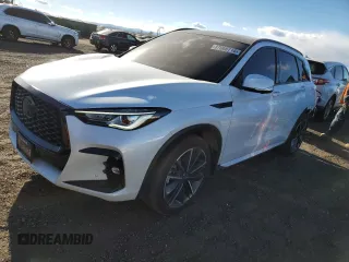 2023 Infiniti QX50 Sport with VIN 3PCAJ5FB0PF121405, listed as a Copart auction lot 87066714 with 11,958 mi miles and Salvage Title. Bid and sale history available at DreamBid. Image 1.