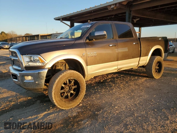 2016 Ram 2500 Laramie with VIN 3C6UR5FL8GG203317, listed as a Copart auction lot 47223325 with 213,723 mi miles and Salvage Title. Bid and sale history available at carsss.com. Image 1.