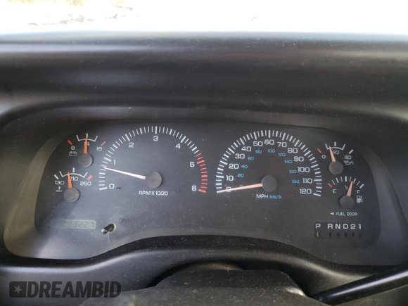1997 Dodge Dakota with VIN 1B7FL26X9VS178759, listed as a Copart auction lot 42441975 with 293,227 mi miles and Salvage Title. Bid and sale history available at carsss.com. Image 9.