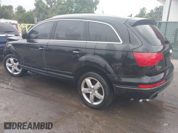 2015 Audi Q7 3.0T Premium with VIN WA1CGAFE5FD028390, listed as a IAAI auction lot 34964639 with 82,332 mi miles. Bid and sale history available at carsss.com. Image 3.