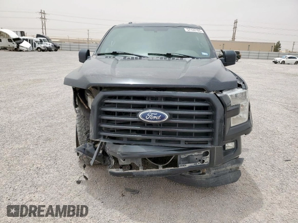 2015 Ford F-150 XLT with VIN 1FTEW1EF6FKD20492, listed as a Copart auction lot 57122105 with 126,576 mi miles and Salvage title. Bid and sale history available at DreamBid. Image 5.