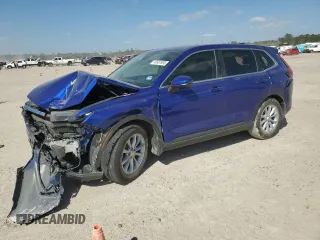 2024 Honda CR-V EX-L with VIN 7FARS3H75RE002348, listed as a Copart auction lot 49587955 with 13,081 mi miles and Salvage Title. Bid and sale history available at DreamBid. Image 1.