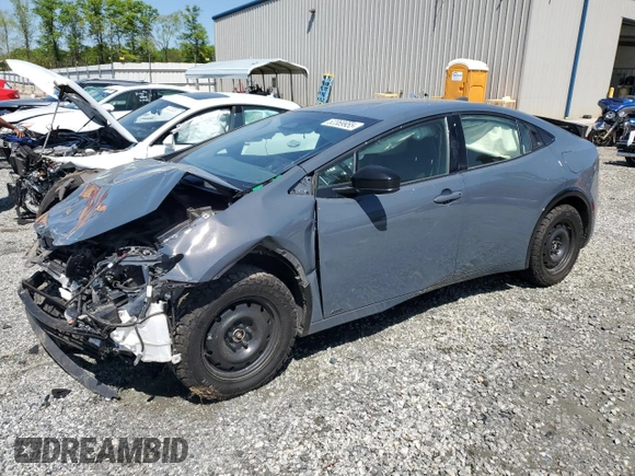 2023 Toyota Prius LE z VIN JTDADABU7P3002464, wystawiony jako Copart lot #52369955 z przebiegiem 39 772 mil mil oraz Szkoda całkowita • Salvage title. Historia ofert i sprzedaży dostępna na DreamBid. Obrazek 1.