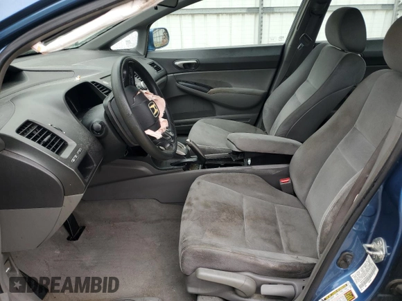 2008 Honda Civic LX with VIN 1HGFA16508L047170, listed as a Copart auction lot 51497985 with 213,230 mi miles and Clean Title. Bid and sale history available at DreamBid. Image 7.