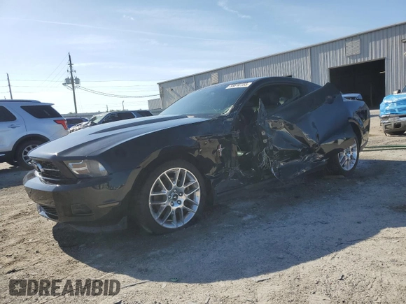 2012 Ford Mustang Premium with VIN 1ZVBP8AM4C5267344, listed as a Copart auction lot 58616155 with 118,484 mi miles and Salvage title. Bid and sale history available at DreamBid. Image 1.