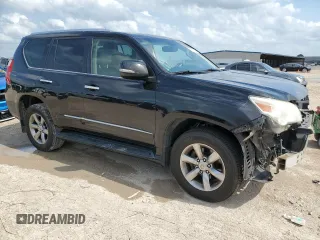 2012 Lexus GX 460 Premium with VIN JTJJM7FX8C5045942, listed as a Copart auction lot 55118005 with 183,005 mi miles and Salvage title. Bid and sale history available at DreamBid. Image 4.