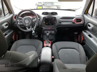2017 Jeep Renegade Trailhawk with VIN ZACCJBCB8HPE96285, listed as a Copart auction lot 59557855 with 170,837 mi miles and Salvage title. Bid and sale history available at DreamBid. Image 8.