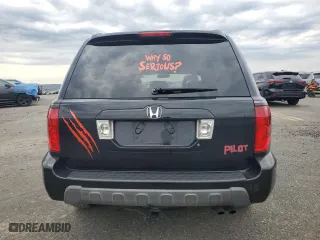 2003 Honda Pilot EX with VIN 2HKYF18783H612415, listed as a Copart auction lot 53049385 with 258,932 mi miles and Salvage Title. Bid and sale history available at carsss.com. Image 6.