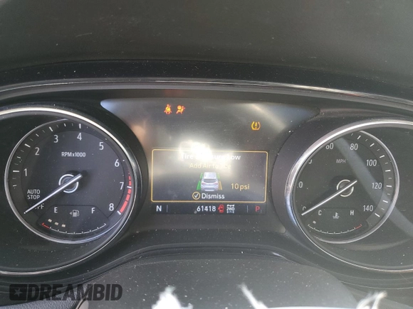 2021 Buick Encore GX Select with VIN KL4MMESLXMB093236, listed as a Copart auction lot 86498674 with 61,418 mi miles and Salvage title. Bid and sale history available at DreamBid. Image 9.