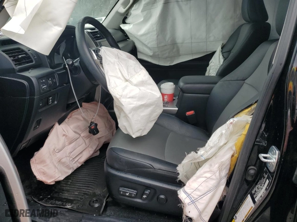 2020 Toyota 4Runner SR5 with VIN JTEBU5JR6L5738122, listed as a Copart auction lot 50733015 with 110,755 mi miles and Salvage Title. Bid and sale history available at carsss.com. Image 7.