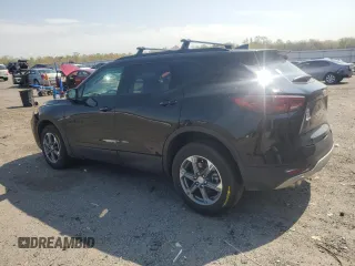 2023 Chevrolet Blazer LT with VIN 3GNKBJR47PS157100, listed as a Copart auction lot 52670025 with 9,637 mi miles and Salvage title. Bid and sale history available at DreamBid. Image 2.