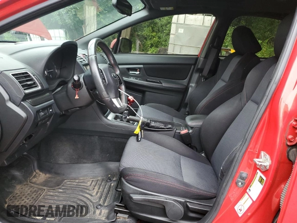 2016 Subaru WRX Premium with VIN JF1VA1E62G9805421, listed as a Copart auction lot 64043955 with 111,968 mi miles and Clean title. Bid and sale history available at DreamBid. Image 7.