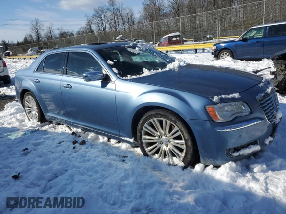 2011 Chrysler 300 with VIN 2C3CA6CT7BH580966, listed as a Copart auction lot 41408675 with 167,991 mi miles and Salvage Title. Bid and sale history available at carsss.com. Image 4.