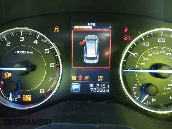 2021 Subaru Ascent Touring with VIN 4S4WMARD7M3406383, listed as a IAAI auction lot 42480287 with 72,560 mi miles and . Bid and sale history available at DreamBid. Image 7.