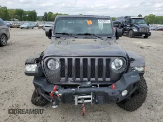 2021 Jeep Wrangler Unlimited Rubicon z VIN 1C4HJXFN5MW611642, wystawiony jako Copart lot #53529615 z przebiegiem 43 398 mil mil oraz Szkoda całkowita • Salvage title. Historia ofert i sprzedaży dostępna na DreamBid. Obrazek 5.