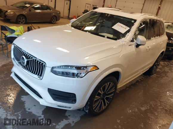 2022 Volvo XC90 Momentum with VIN YV4102PK0N1801551, listed as a IAAI auction lot 41296538 with 35,710 mi miles and . Bid and sale history available at DreamBid. Image 17.