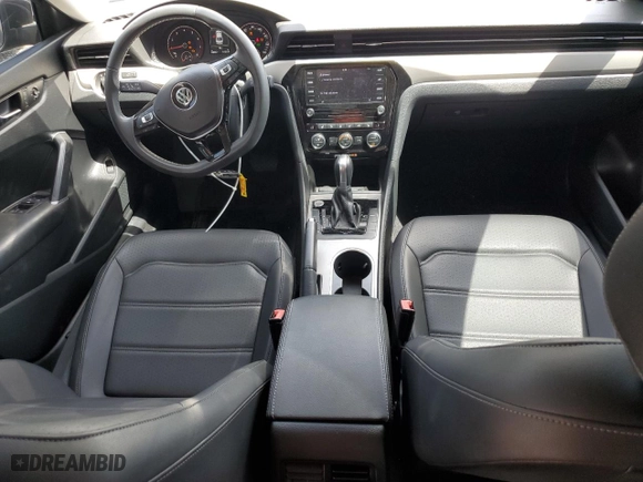 2021 Volkswagen Passat 2.0T SE with VIN 1VWSA7A32MC004771, listed as a Copart auction lot 53316455 with 48,067 mi miles and Salvage Title. Bid and sale history available at carsss.com. Image 8.