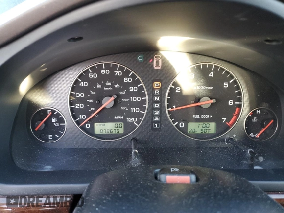 2003 Subaru Legacy Outback with VIN 4S3BH665437645253, listed as a Copart auction lot 43649875 with 78,675 mi miles and Clean title. Bid and sale history available at DreamBid. Image 9.