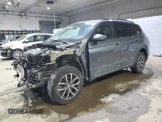 2021 Volkswagen Tiguan S with VIN 3VV0B7AX2MM043676, listed as a Copart auction lot 43992815 with 72,564 mi miles and Salvage Title. Bid and sale history available at DreamBid. Image 1.