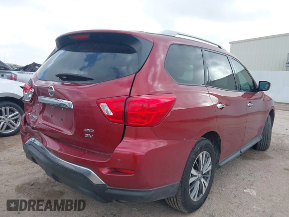 2017 Nissan Pathfinder SV с VIN 5N1DR2MM4HC679051, выставлен на аукционе IAAI как лот 41116768 с пробегом 96 729 миль миль и . История ставок и продаж доступна на DreamBid. Изображение 4.
