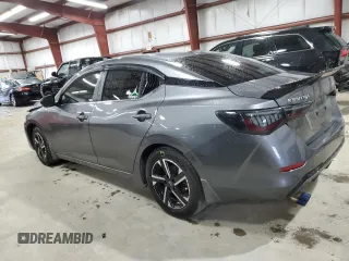 2024 Nissan Sentra SV with VIN 3N1AB8CV6RY274118, listed as a Copart auction lot 52124285 with 34,370 mi miles and Salvage Title. Bid and sale history available at carsss.com. Image 2.