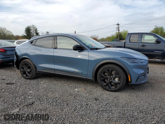 2024 Ford Mustang Mach-E Select with VIN 3FMTK1SU8RMA18880, listed as a Copart auction lot 53863165 with 8,388 mi miles and Salvage title. Bid and sale history available at DreamBid. Image 4.