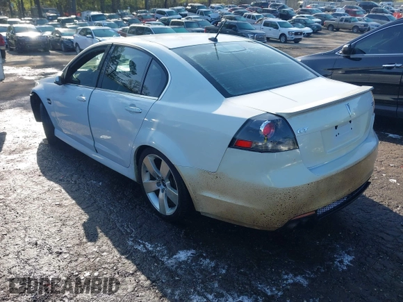 2008 Pontiac G8 GT with VIN 6G2EC57Y78L126783, listed as a IAAI auction lot 41921766 with 113,336 mi miles. Bid and sale history available at carsss.com. Image 3.