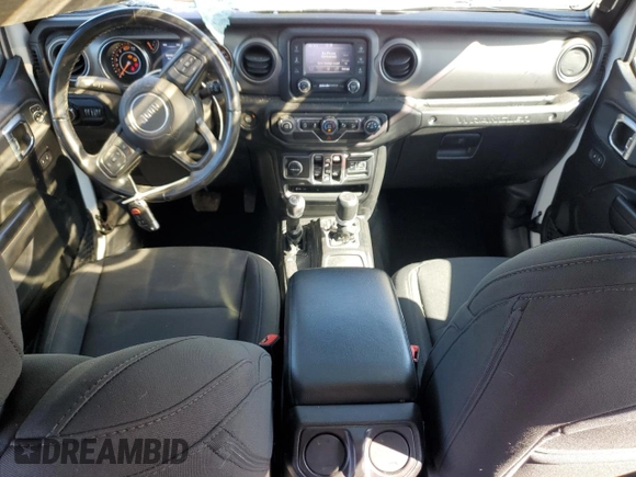 2020 Jeep Wrangler Unlimited Willys with VIN 1C4HJXDN4LW169762, listed as a Copart auction lot 48365065 with 34,823 mi miles and Salvage title. Bid and sale history available at DreamBid. Image 8.