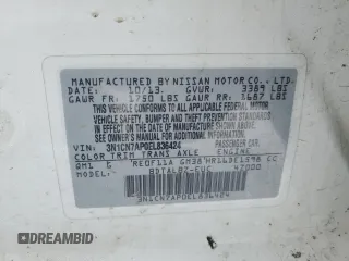 2014 Nissan Versa S Plus with VIN 3N1CN7AP0EL836424, listed as a Copart auction lot 44212955 with 74,758 mi miles and Salvage Title. Bid and sale history available at DreamBid. Image 13.