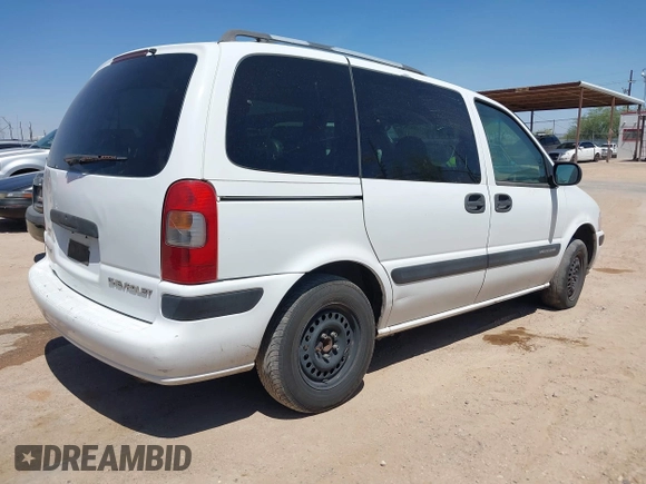 1999 Chevrolet Venture Plus 1SB z VIN 1GNDU03E9XD190968, wystawiony jako IAAI lot #42305511 z przebiegiem 293 579 mil mil oraz . Historia ofert i sprzedaży dostępna na DreamBid. Obrazek 4.