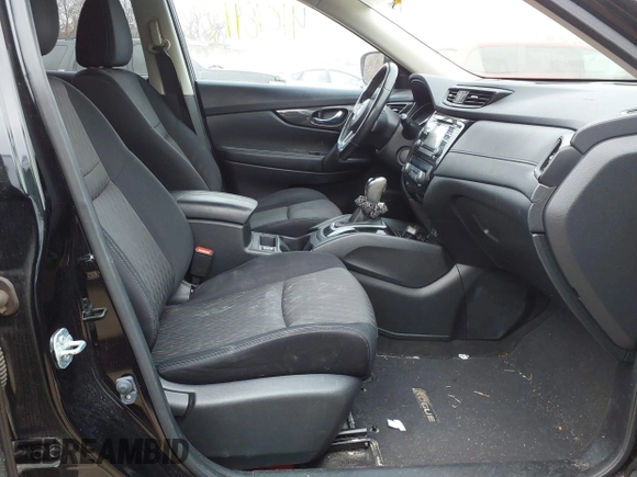 2017 Nissan Rogue S with VIN JN8AT2MV2HW002942, listed as a IAAI auction lot 41018417 with 151,945 mi miles. Bid and sale history available at carsss.com. Image 5.