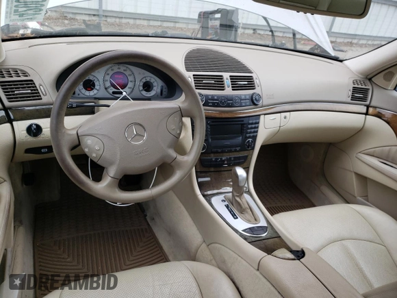 2003 Mercedes-Benz E-Class 3.2L with VIN WDBUF65J93A148116, listed as a Copart auction lot 49144604 with 128,837 mi miles and Clean Title. Bid and sale history available at carsss.com. Image 8.